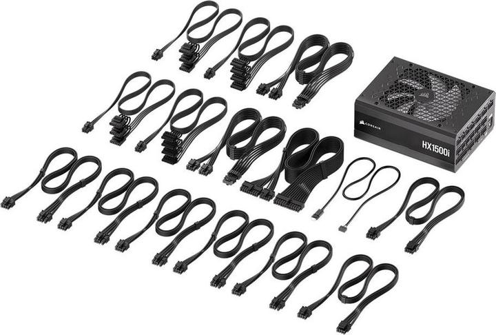 Image du produit Corsair HXi Series (2025), HX1500i, 1500 Watt, 80 PLUS Platinum, C20 Version (1500 W)