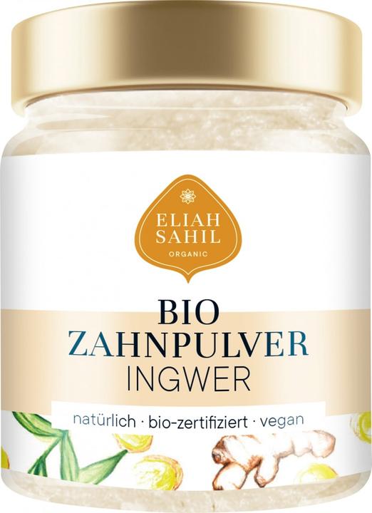 Immagine prodotto Eliah Sahil Polvere organica per i denti INGWER - pulizia dei denti