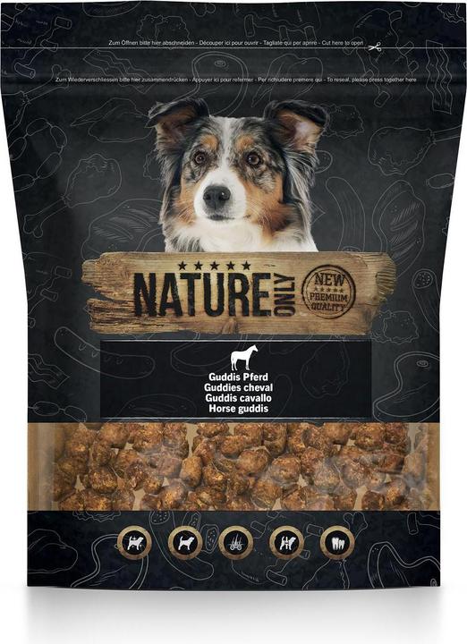 Actual product image Nature Only Guddi's horse (Adult, 3 pcs., 350 g)