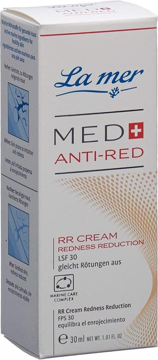 Immagine prodotto La Mer Med+ Anti-Red RR Cream Redness Reduction ohne Parfum (30 ml, Crema 24h, SPF 30)