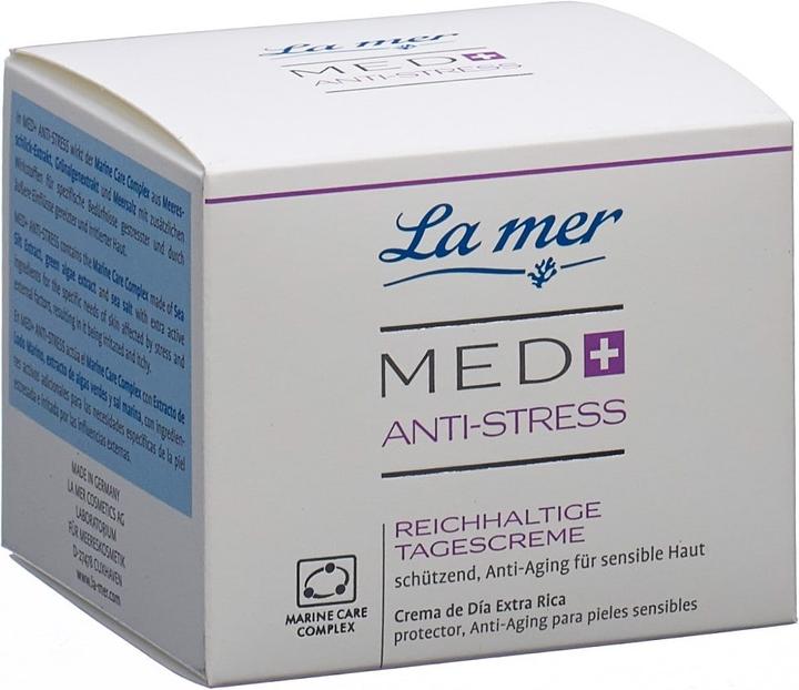 Produktbild La Mer Med+ Anti-Stress Reichhaltige Tagescreme ohne Parfum (50 ml, Tagescreme)