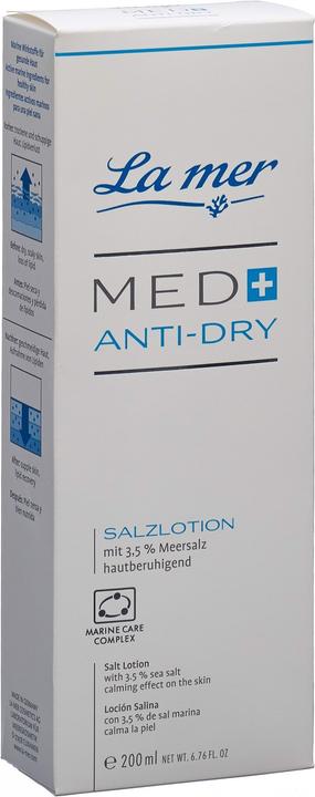 Produktbild La Mer Med+ Anti-Dry Salzlotion ohne Parfum (Körpercreme, 200 ml)
