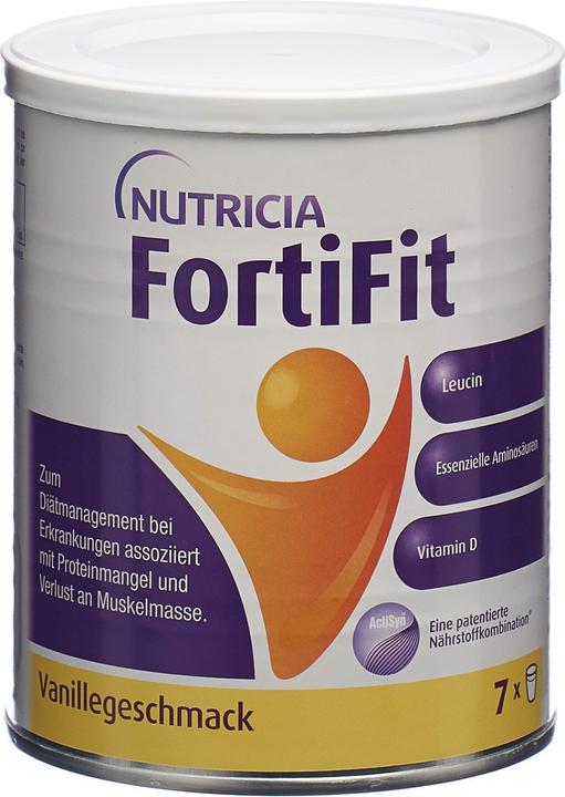 Actual product image Nutricia Pulver Vanille (Vanilla, 1 pcs., 380 g)