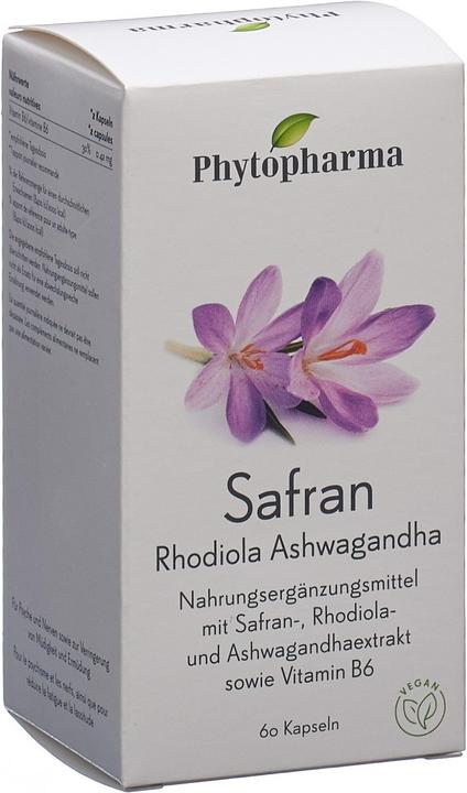 Phytopharma Safran (60 Stück, Kapseln, 69 g)