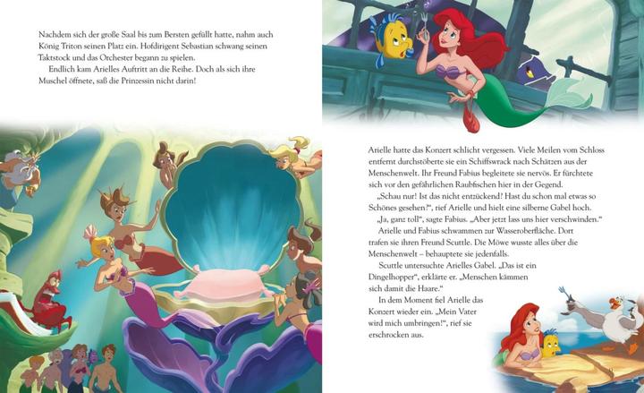 Produktbild Disney Silver-Edition: Das grosse Buch mit den besten Geschichten - Arielle (Deutsch, Walt Disney, 2023)