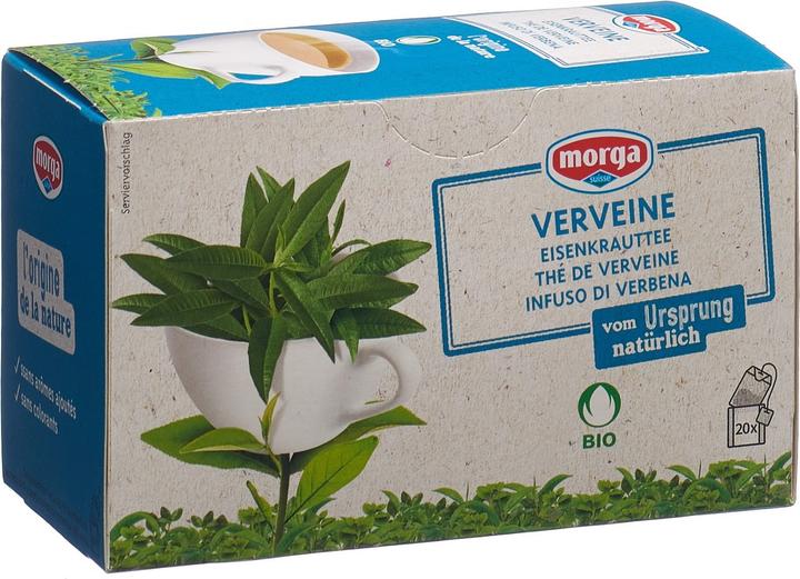Image du produit Morga Verveine Eisenkraut Tee mit Hülle Bio Knospe (70 g)