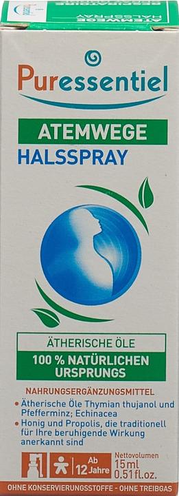 Actual product image Puressentiel Halsspray Atemwege (1 Piece, Spray, 275 g)