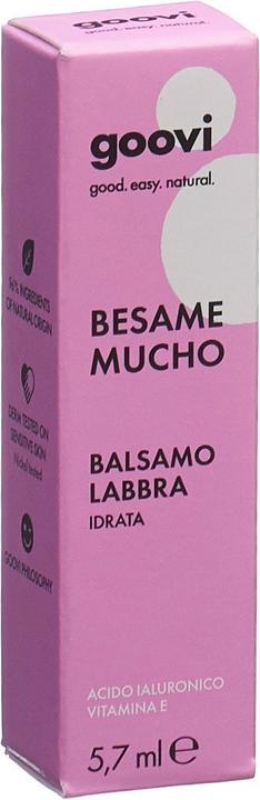 Actual product image Goovi BESAME MUCHO Lippenbalsam Feuchtigkeitspendend (Balm, 5.70 ml)