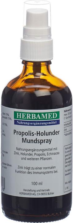 Produktbild Herbamed Propolis-Holunder (1 Stück, Spray, 198 g)