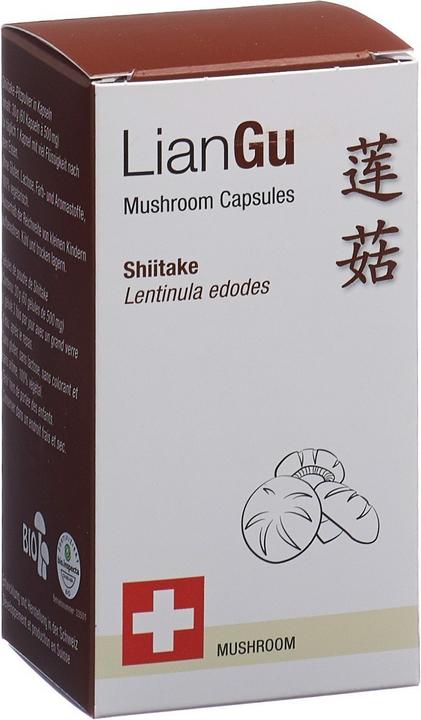 Produktbild Lian Shiitake Mushrooms Kapsel (60 Stück, Kapseln, 65 g)