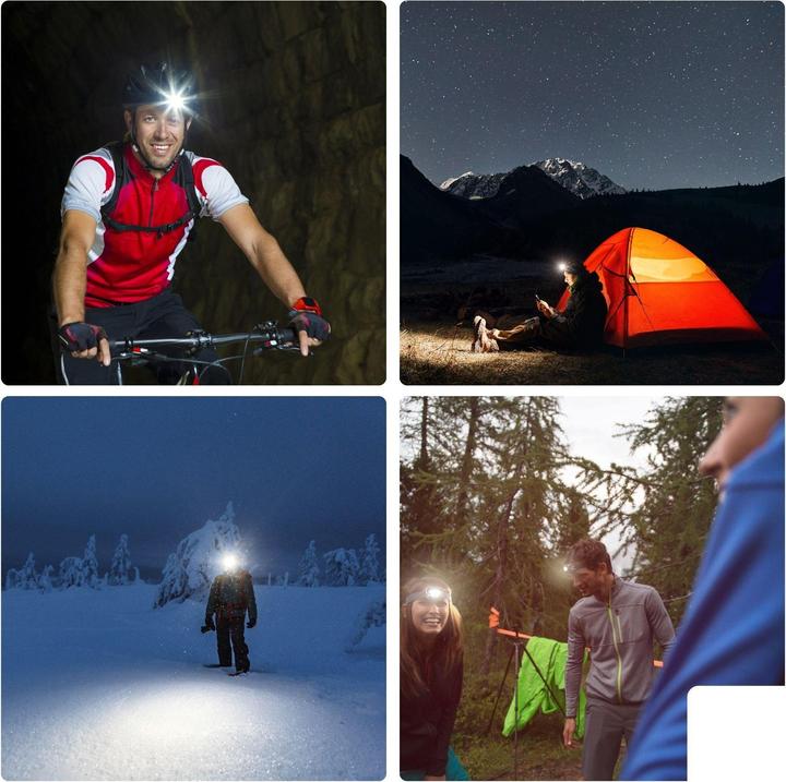 Actual product image Perel Headlamp With 3 Ultrabright White Leds