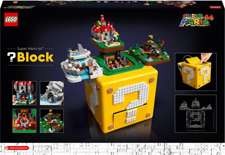 Image du produit LEGO Bloc de points d'interrogation de Super Mario 64 (71395, LEGO difficiles à trouver, LEGO Super Mario)