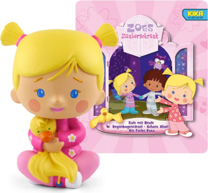 Produktbild Tonies Zoés Zauberschrank - Eule / Regenbogenrätsel / Schatz Ahoi / Farbe Rosa (Deutsch)