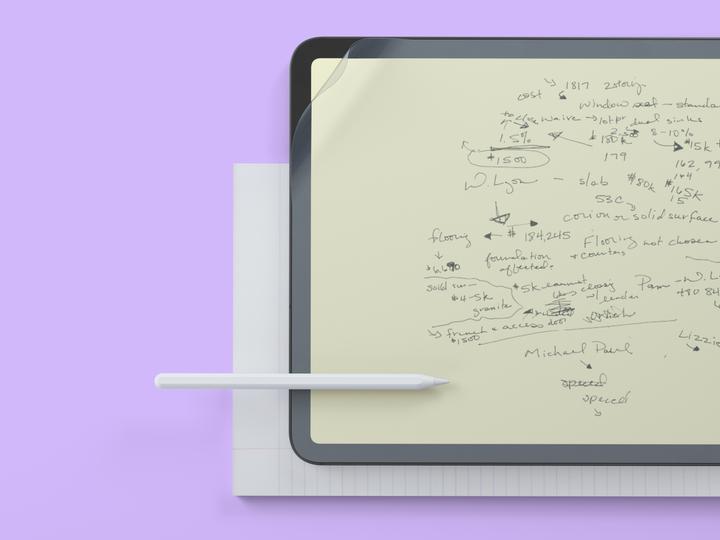 Actual product image Paperlike Screen Protector (2 Piece, iPad mini 2019 (5. Gen))