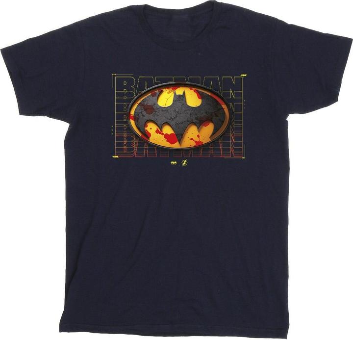 The Flash Batman Red Splatter TShirt (4XL)