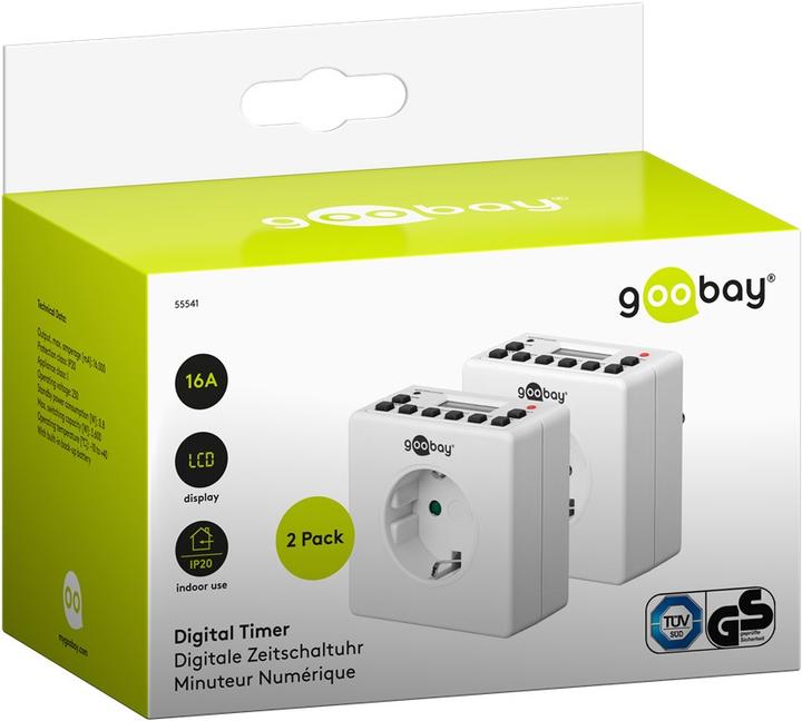 Actual product image Goobay timer