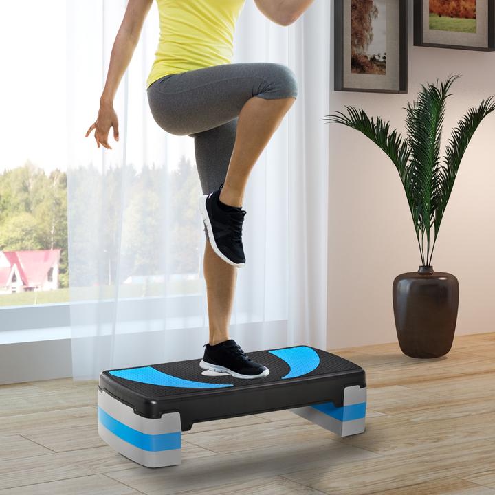 Actual product image Homcom Black+Light blue+Grey