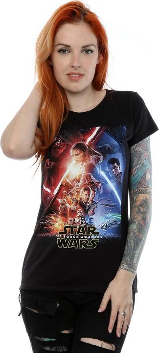 Produktbild Star Wars Force Awakens Poster TShirt (S)