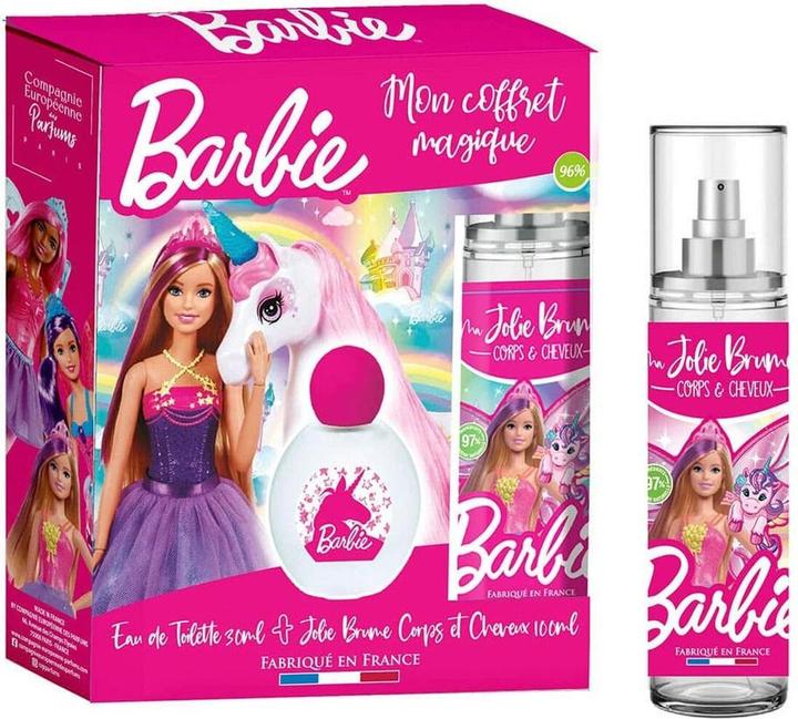 Christine Arbel Barbie Parfümset Eau De Toilette für Kinder Mädchen 30ml (Eau de Toilette, 130 ml)
