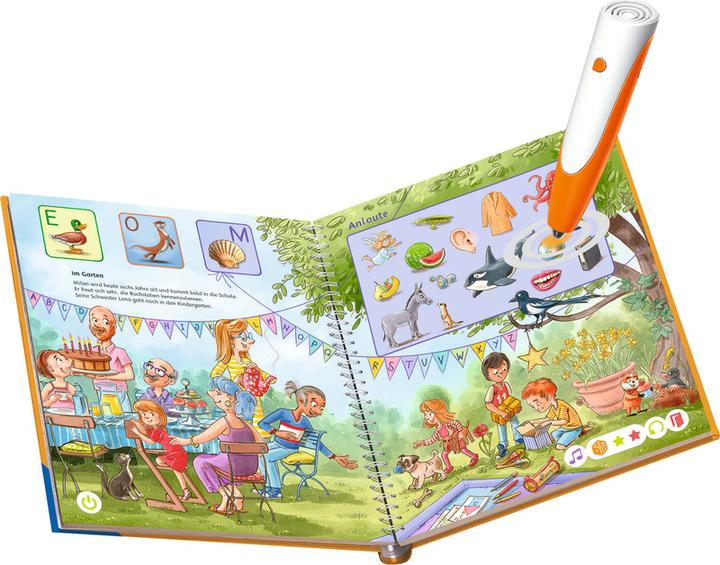 Actual product image tiptoi Buchstaben (German, Patrick Fix, Annette new farmer, 2023)