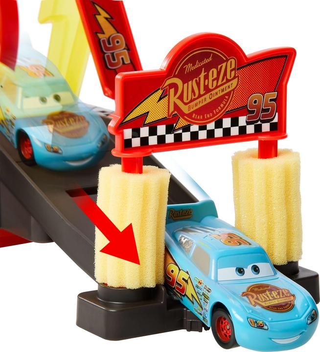 Image du produit Disney Pixar Cars Color Changers Lightning McQueen Autowaschanlage
