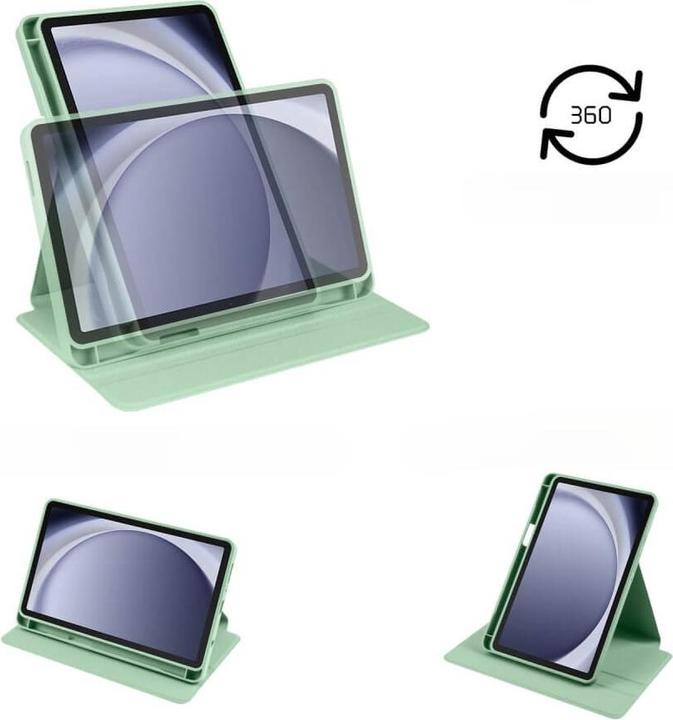 Produktbild Cover-Discount Galaxy Tab A9 - 360-Grad Hülle hellgrün (Galaxy Tab A9)