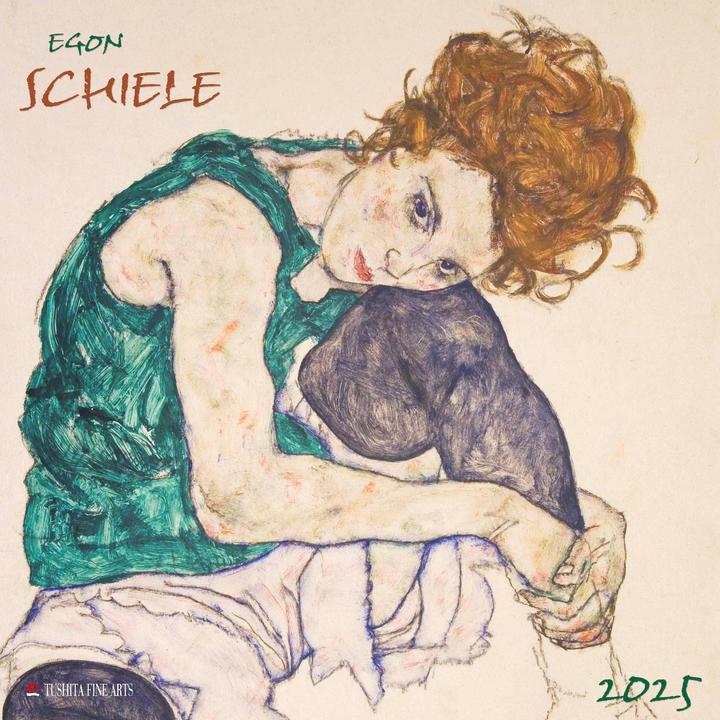 Produktbild Egon Schiele 2025 (30 x 30 cm, Harter Einband, Deutsch)