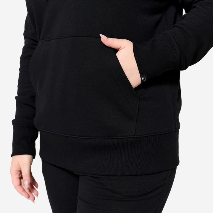 Image du produit Domyos Hoodie Damen lang - schwarz (XS)
