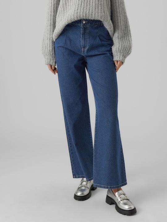 Immagine prodotto Vero Moda VMKATHY Hohe Taille Locker geschnitten Jeans Weit geschnitten (W28/L34)