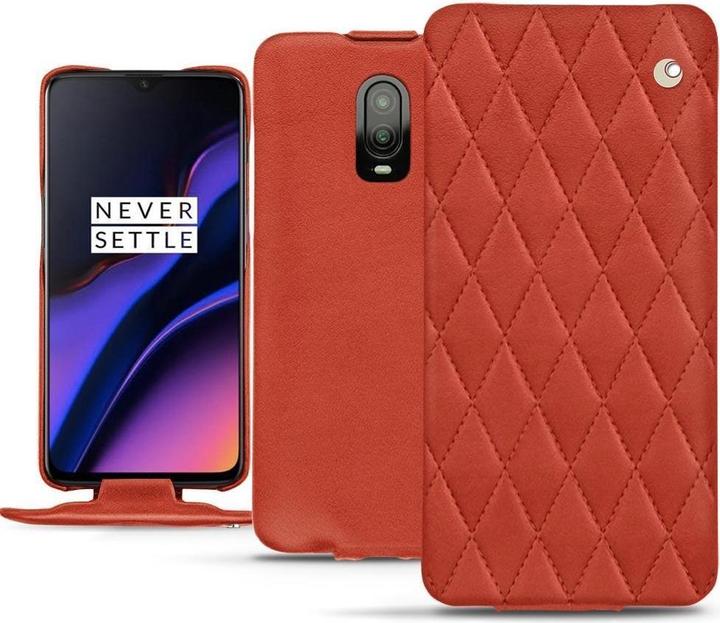 Actual product image Noreve Leather cover vertical (OnePlus 6T)