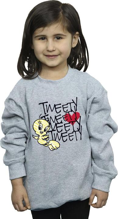 Immagine prodotto Looney Tunes Tweety Love Heart Felpa Ragazze (140, 146)