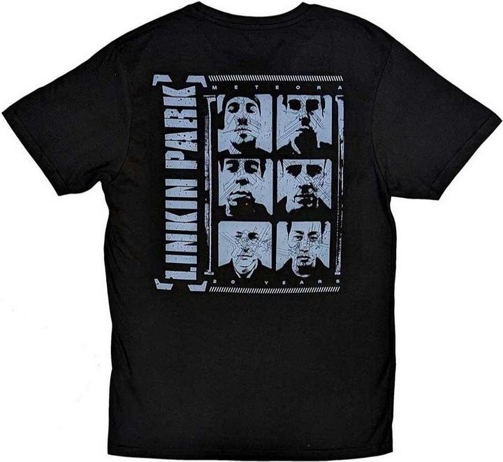 Actual product image Linkin Park Unisex Adult Meteora Portraits Back Print T-Shirt (M)