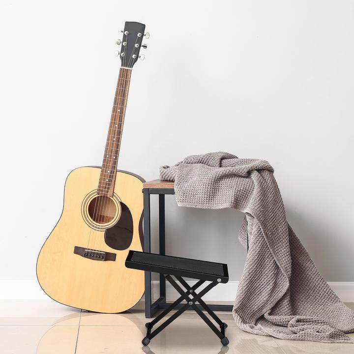 Produktbild Relaxdays Fussbank Gitarre (Instrumenten Fussbank)
