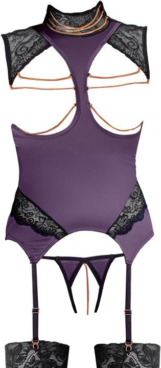 Produktbild Abierta Fina Strapshemd violett S (S)