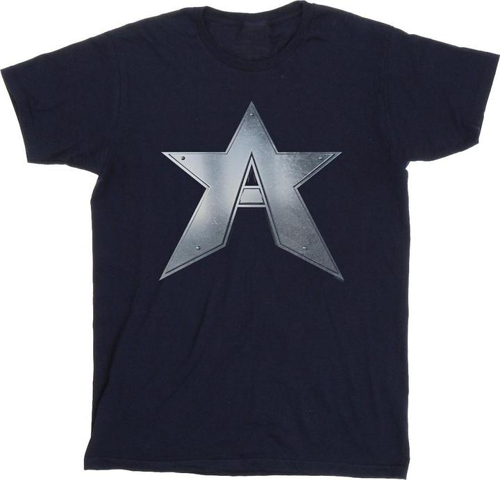 Actual product image Mens The Falcon And The Winter Soldier A Star T-Shirt (5XL)