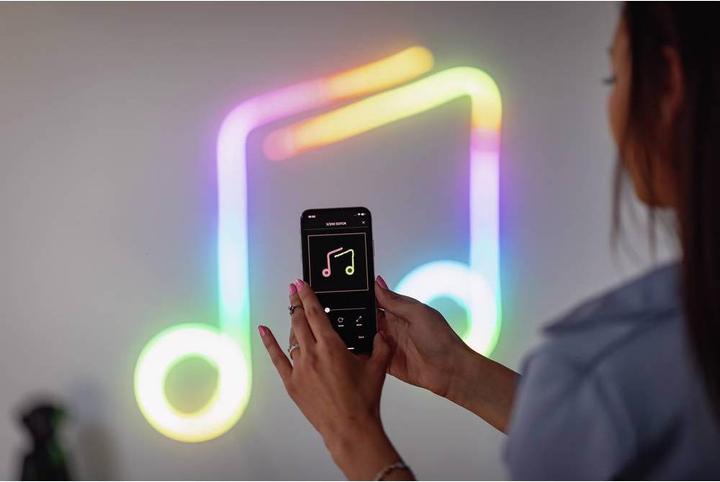 Actual product image Twinkly rope light (Multicoloured, 200 cm, Indoor)