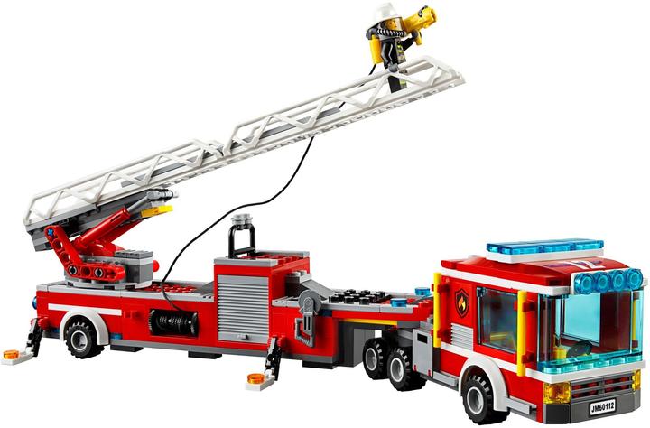 Produktbild LEGO Feuerwehrauto mit Kran (60112, LEGO City)