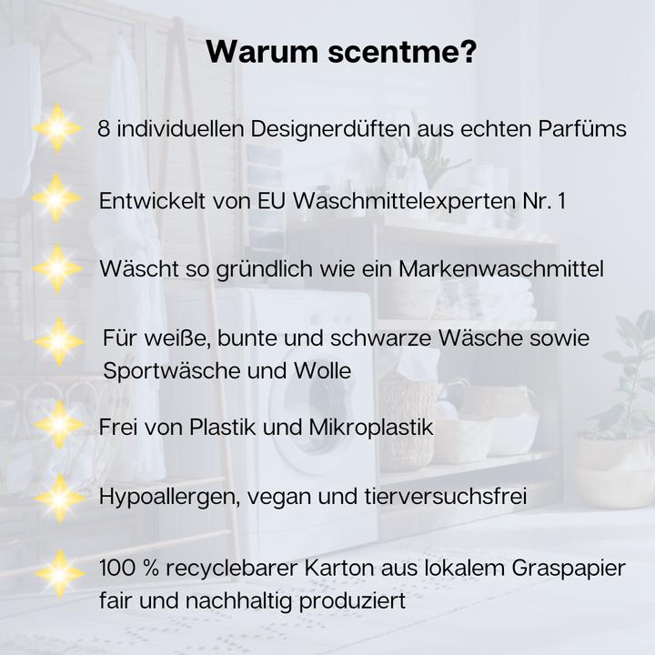 Image du produit scentme everything - all-in-one Universalwaschmittel mit Wäscheparfüm (28 Cycles de lavage, Capsules, Pods)