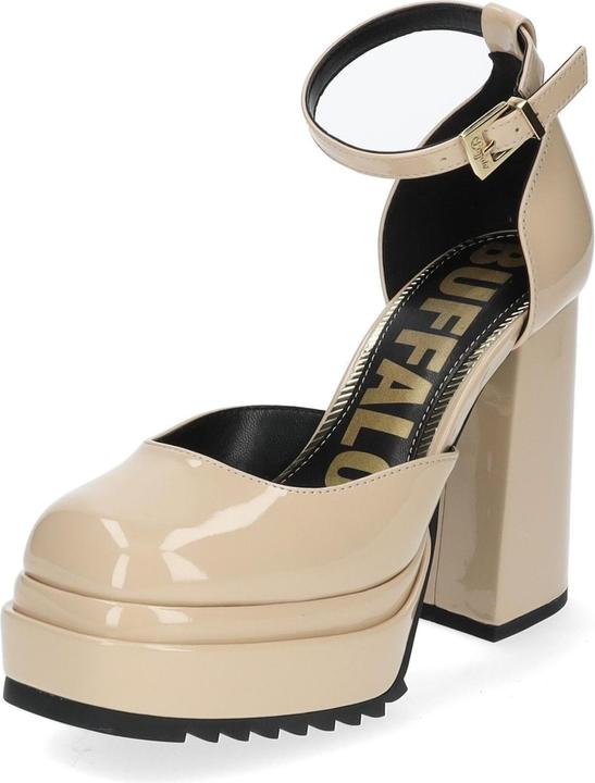 Actual product image Buffalo heels may w dorsay - vegan patent (40)