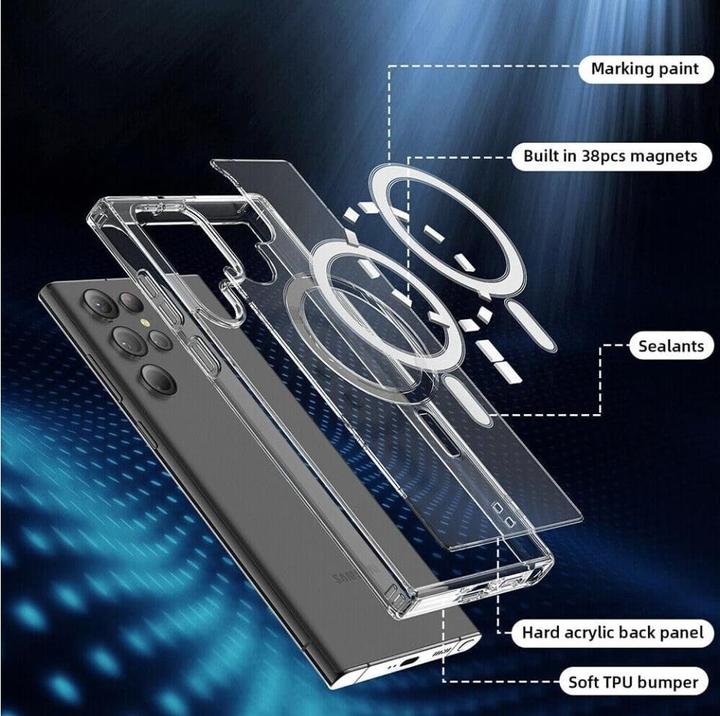 Actual product image Screenguard Clear Case MagSafe (Samsung Galaxy S24 Ultra)