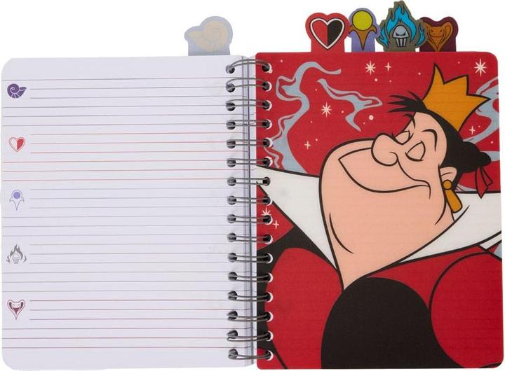 Produktbild Loungefly Disney Villains by Notizbuch Tab Journal