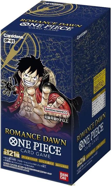 Actual product image One Piece Tcg - Romance Dawn Booster Jap 01 (Japanese, Booster display)