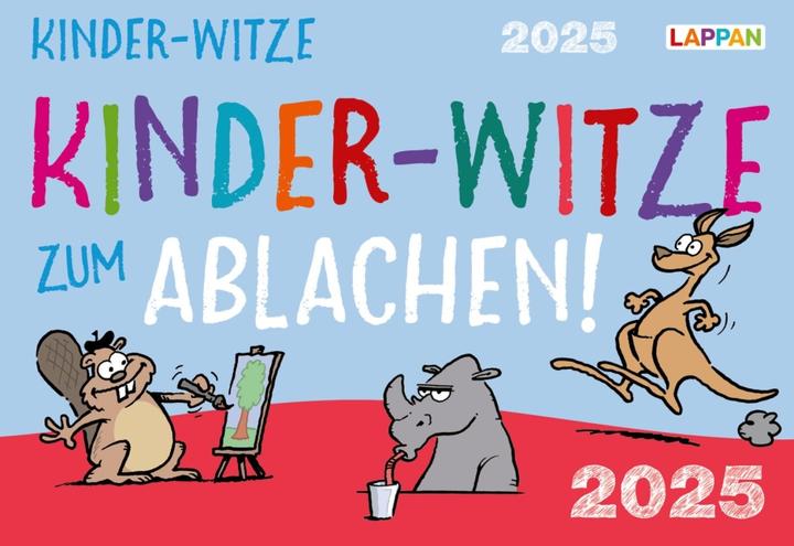 Produktbild Kinder-Witze zum Ablachen! 2025: Mein Kalender für jeden Tag (Deutsch)
