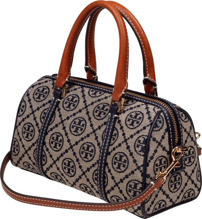 Image du produit Tory Burch monogram bucket in printed cotton monogram blue