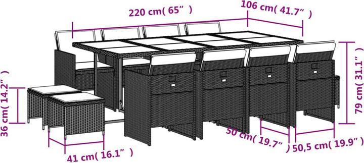 Immagine prodotto VidaXL Betulla piangente (106 cm)