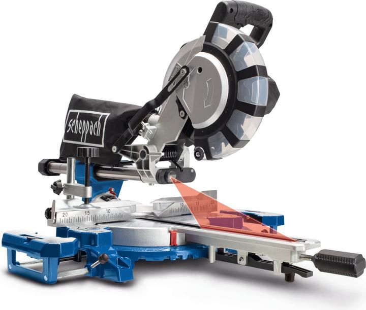 Productafbeelding Scheppach Afkortzaag 210 mm incl. 2e zaagblad