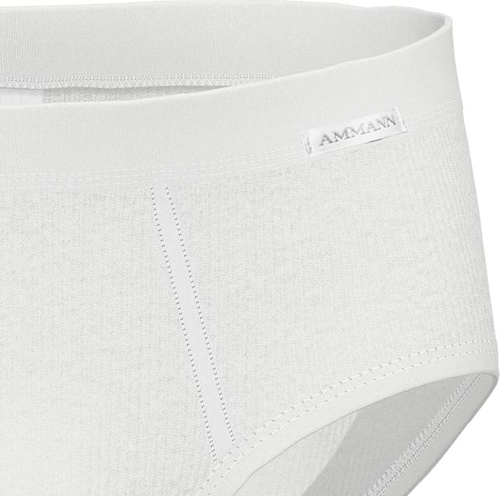 Produktbild Ammann Slip Casual Bequem sitzend Slips Doppelripp (L, 2er Pack)