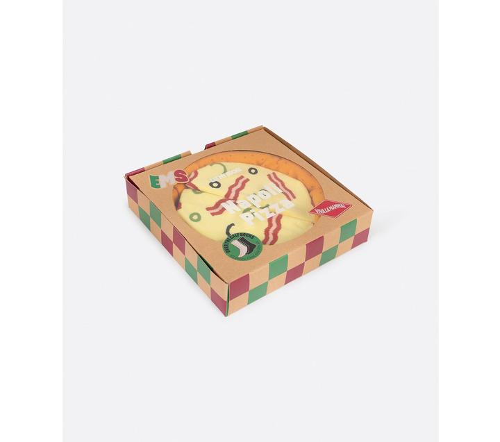 Image du produit Eat My Socks Chaussettes Napoli Pizza Socken, pizza complet (lot de 2, Taille unique)