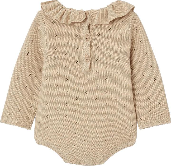 Produktbild Vertbaudet Baby-Set: Strick-Kurzoverall mit langen Ärmeln & Mütze Oeko-Tex (56)