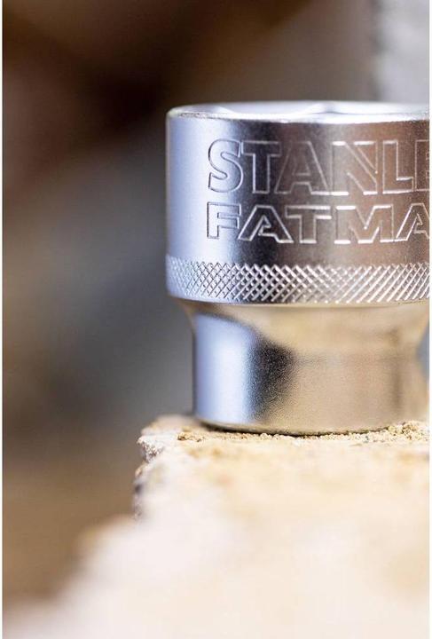 Produktbild Stanley Steckschlüsselsatz, 26-teilig, 1/2 Zoll, Typ Ratschen- und Steckschlüsselsatz von SAM, 1/2Z (25 mm, 31 mm, 18 mm, 28 mm, 17 mm, 8 mm, 16 mm, 34 mm, 23 mm, 33 mm, 11 mm, 20 mm, 29 mm, 19 mm, 32 mm, 10  mm, 15 mm, 22 mm, 21 mm, 30 mm, 14 mm, 27 mm, 12 mm, 9 mm, 26 mm, 24 mm, 13 mm)